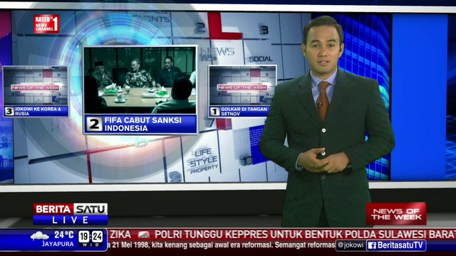 News of The Week: FIFA Cabut Sanksi Indonesia