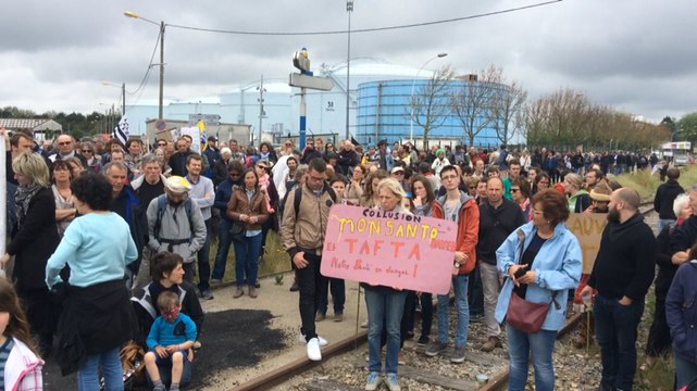 1 200 marcheurs (et des vélos) contre Monsanto