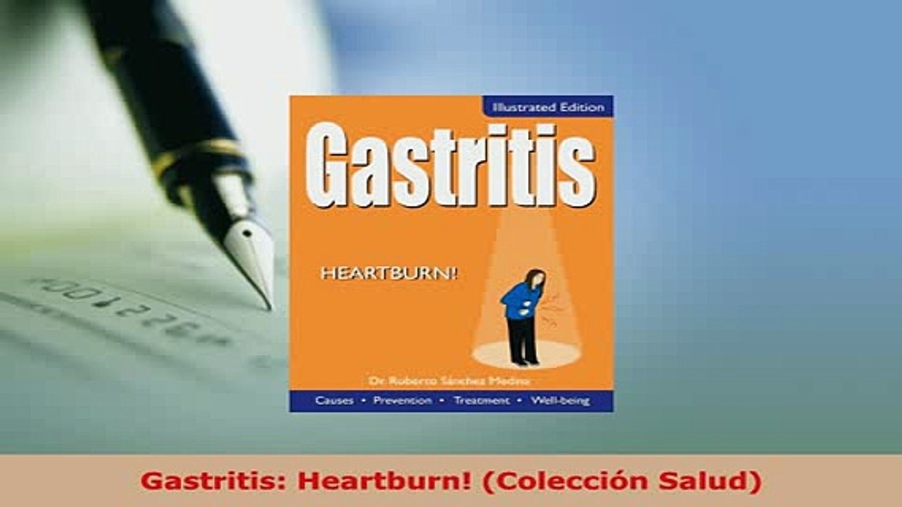 PDF  Gastritis Heartburn Colección Salud Free Books