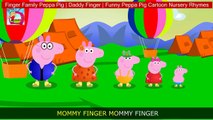 Finger Family Peppa Pig | Daddy Finger | Funny Peppa Pig Cartoon Nursery Rhymes