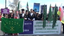 Sivas - Çerkezler, Sürgünün Yıldönümünde Sessiz Yürüyüş Yaptı
