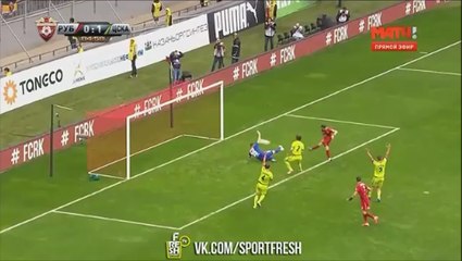 Igor Akinfeev Fantastic Double Save To Win CSKA The Title!