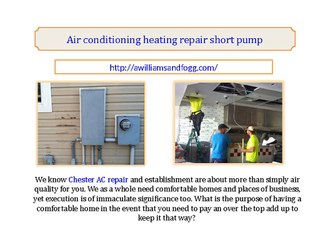 air conditioning heating repair short pump