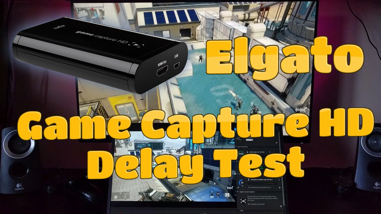 Elgato Game Capture HD Delay Test