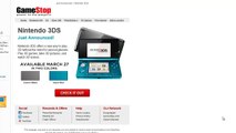 Nintendo 3DS Announced for Release on March 27