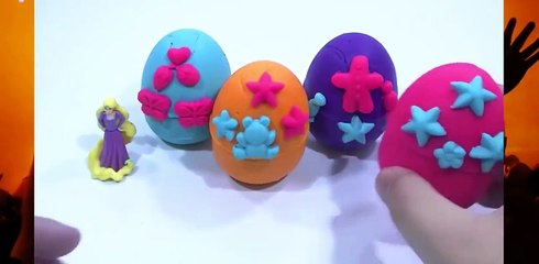 PLAY DOH FROZEN SURPRISE EGGS PepPa PIG 2015 minions videos
