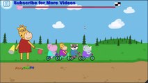 Peppa Pig English ride a bicycle | Games For Kids | Gameplay Peppa Pig VickyCoolTV