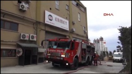 Tuzla'da Fabrika Yangını