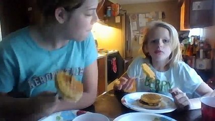 Waffle sausage challenge!