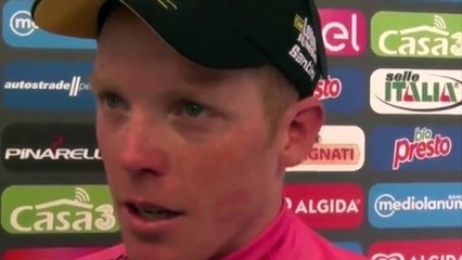 Giro 2016 - Steven Kruijswijk : "Porter le maillot rose du Giro c'est incroyable"