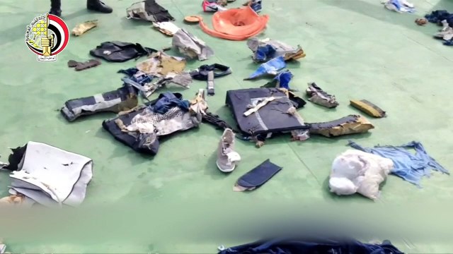 EgyptAir: Images released of wreckage