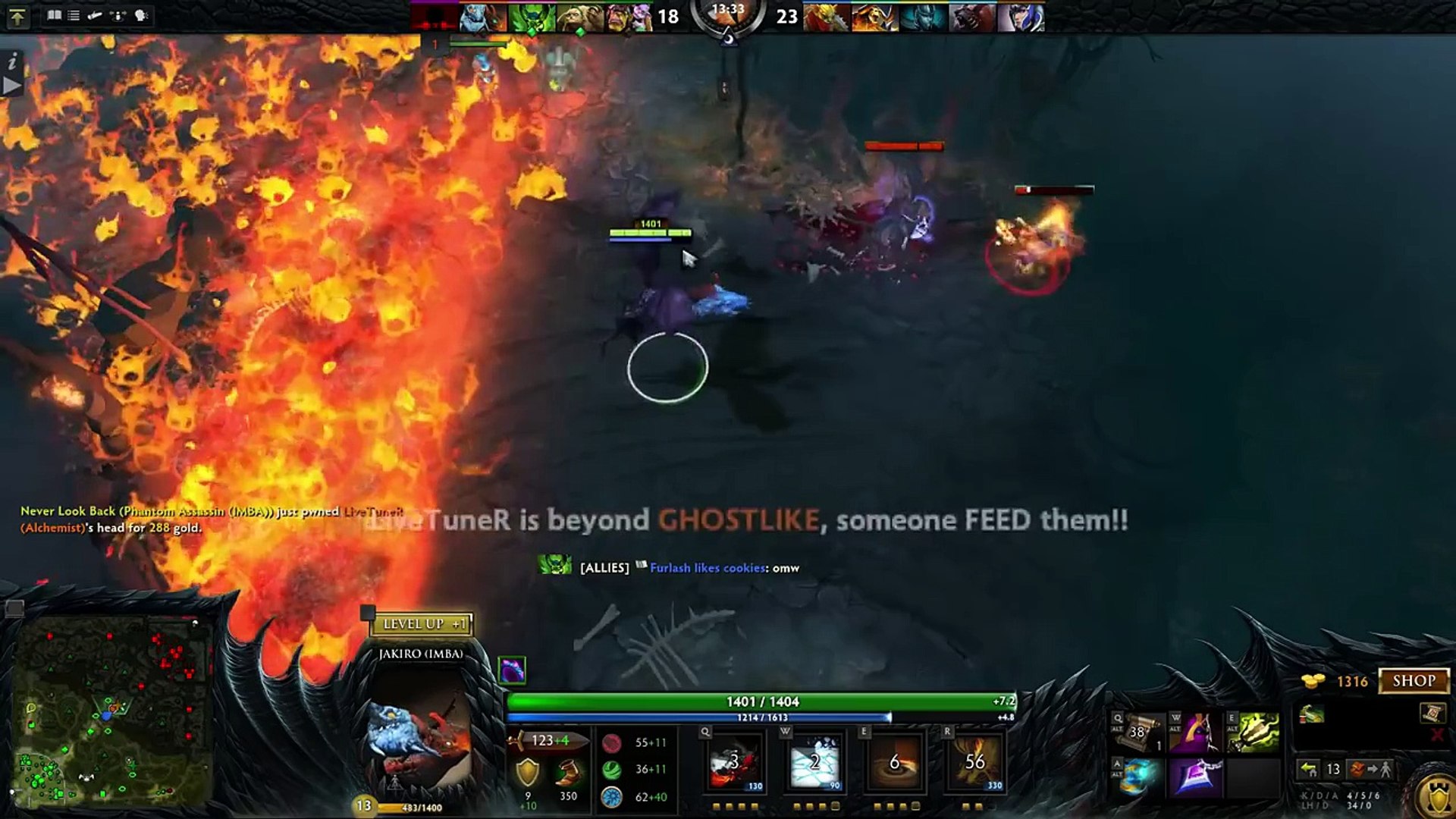 Dota 2 Imba Jakiro Can Fly Video Dailymotion