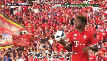 Thomas Muller Fantastic HITS THE POST CHance Bayern 0-0 Dortmund