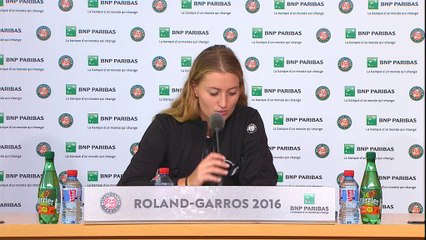 Roland-Garros - Mladenovic : ''L'envie de bien faire''