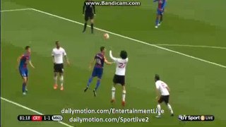 Juan Mata Amazing Volley Goal | Crystal Palace 1-1 Manchester United