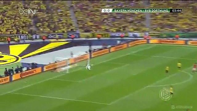 Franck Ribery Goal Bayern Munchen 1-0 BVB Dortmund DFB LOKAL