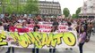 Rassemblement à Paris contre la firme américaine Monsanto