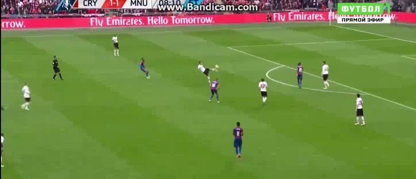 Marouane Fellaini Goal Crystal Palace 1-2 Manchester United Fa Cup