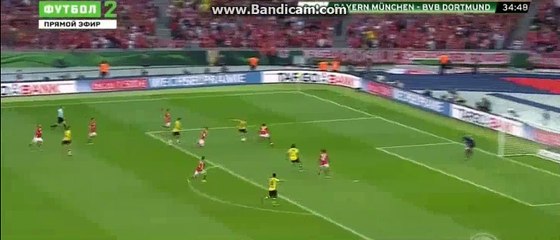 Half Time Goals - Bayern Munich 0-0 Dortmund 21-05-2016
