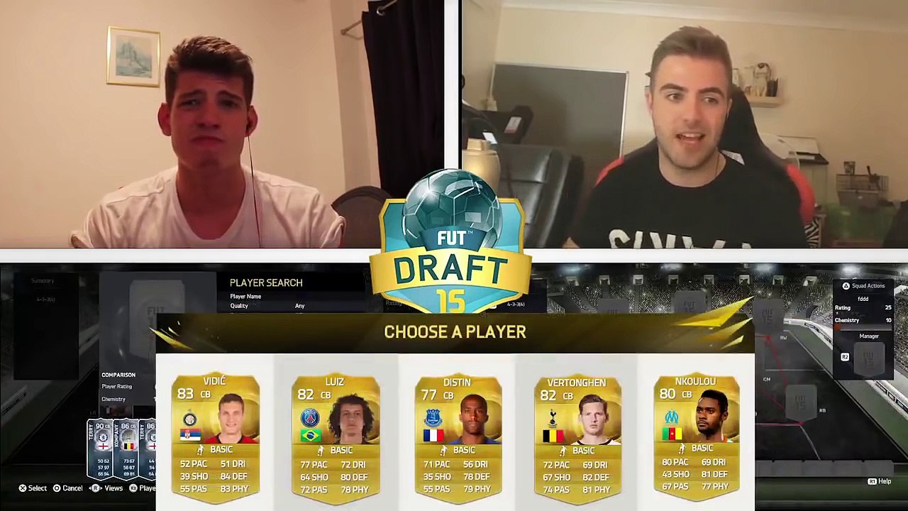 New Fifa 16 Draft Game Mode IN Fifa 15! - New Ultimate Team Squad Builder