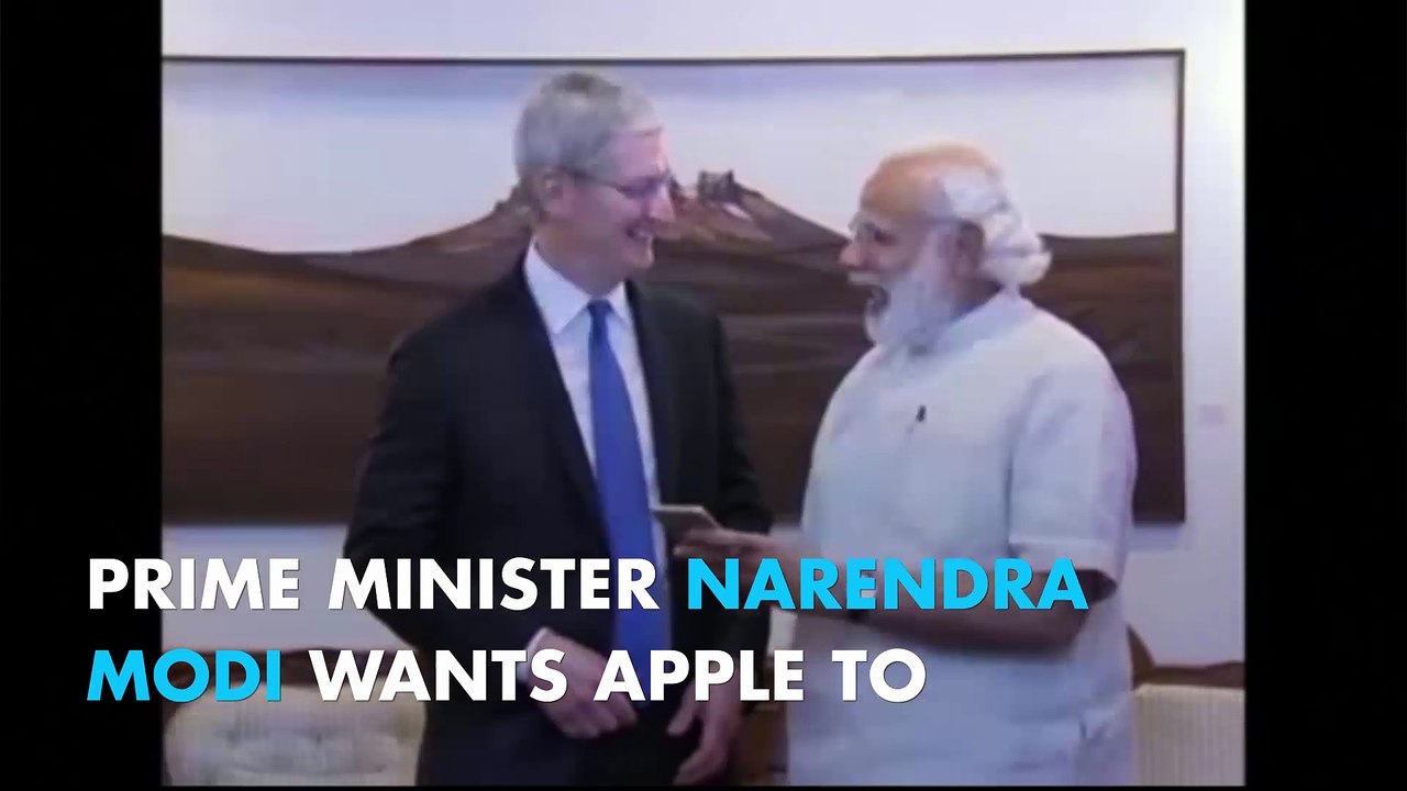 PM Modi pushes Apple CEO Tim Cook for more iPhones in India