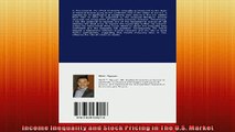 READ book  Income Inequality and Stock Pricing in The US Market  FREE BOOOK ONLINE
