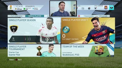 MY FIRST FUT DRAFT! - Fifa 16 Ultimate Team