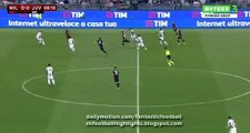 Half Time Goals AC Milan vs Juventus Tim Cup Final
