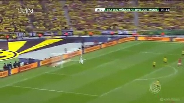 Pierre Americk Abumeyang Goal Bayern Munchen 0-1 BVB Dortmund DFB LOKAL