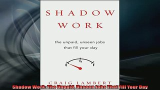 Free PDF Downlaod  Shadow Work The Unpaid Unseen Jobs That Fill Your Day  DOWNLOAD ONLINE