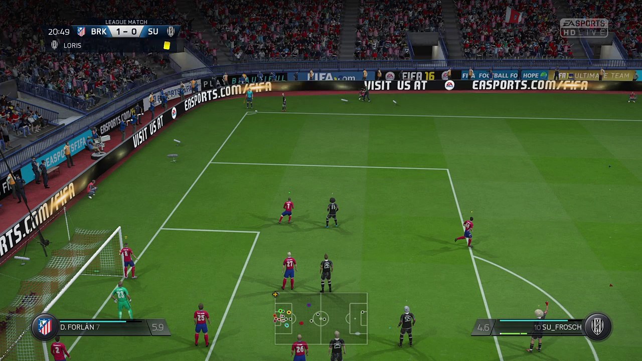 FORLAN FROM THE HALF COURT