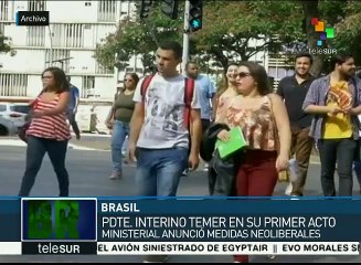 Brasil: Michel Temer implementa agenda neoliberal en su gobierno