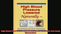 DOWNLOAD FREE Ebooks  High Blood Pressure Lowered Naturally  Your Arteries Can Clean Themselves Full Free