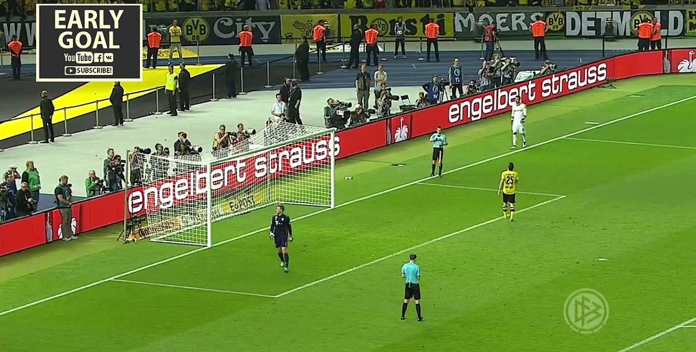 BAYERN MUNICH - BORUSSIA DORTMUND - PENALTIES AND THE VICTORY OF BAYERN!