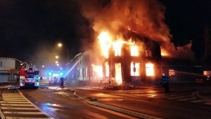 Violent incendie à Mouscron
