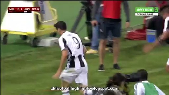 Álvaro Morata 0-1 Goal HD - AC Milan 0-1 Juventus 21.05.2016 HD