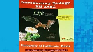 EBOOK ONLINE  Introductory Biology BIS 2ABC READ ONLINE