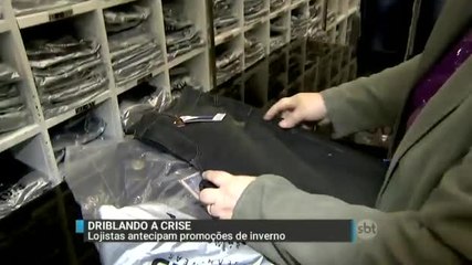 Lojistas antecipam promoções de inverno para driblar a crise