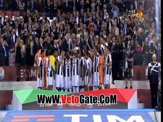 لحظات تتويج "يوفنتوس" بكأس ايطاليا على حساب ميلان
