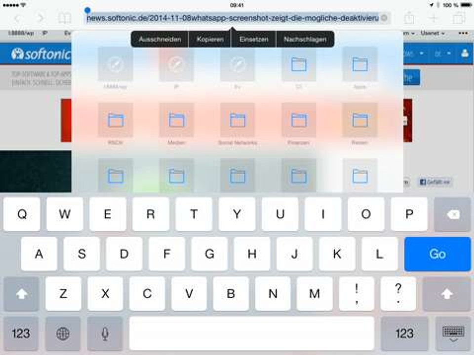 iOS 8: Bug in der Zwischenablage