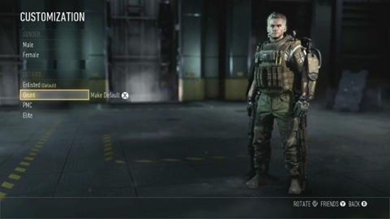 Call of Duty Advanced Warfare - Personalisierung