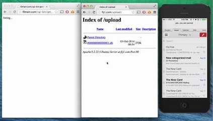 FireEye -  symulacja Masque Attack w iOS