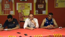 Conférence de presse d'après match SVBD Caen 1/2 finale Nm1