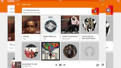 Google Play Music, one of the best ways of listening to music offline
