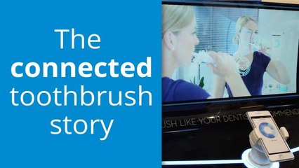 The future is here, introducing the online toothbrush