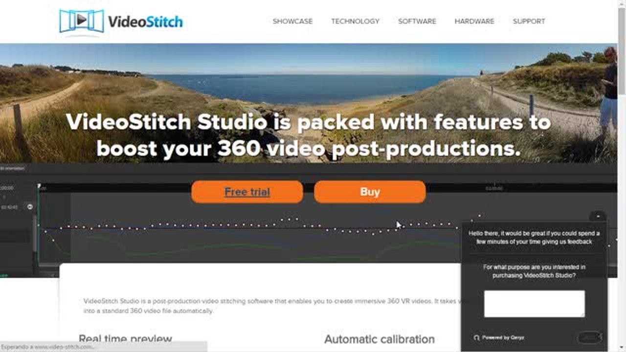 VideoStitch , a video editing app that makes your photos compatible with VR