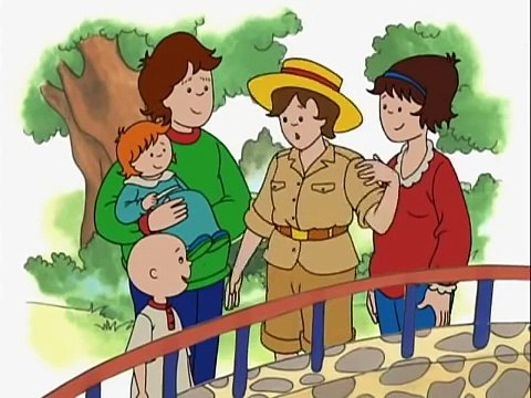 Caillou 1x23 Caillou Va Al Zoo - Caillou capitulos completos en español Temporada 1