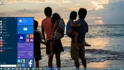 A First Look at Windows 10