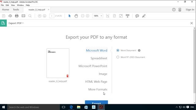 Cómo pasar de PDF a Word con Adobe Reader.mp4