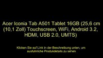 Acer Iconia Tab A501 Tablet 16GB (25,6 cm (10,1 Zoll) Touchscreen